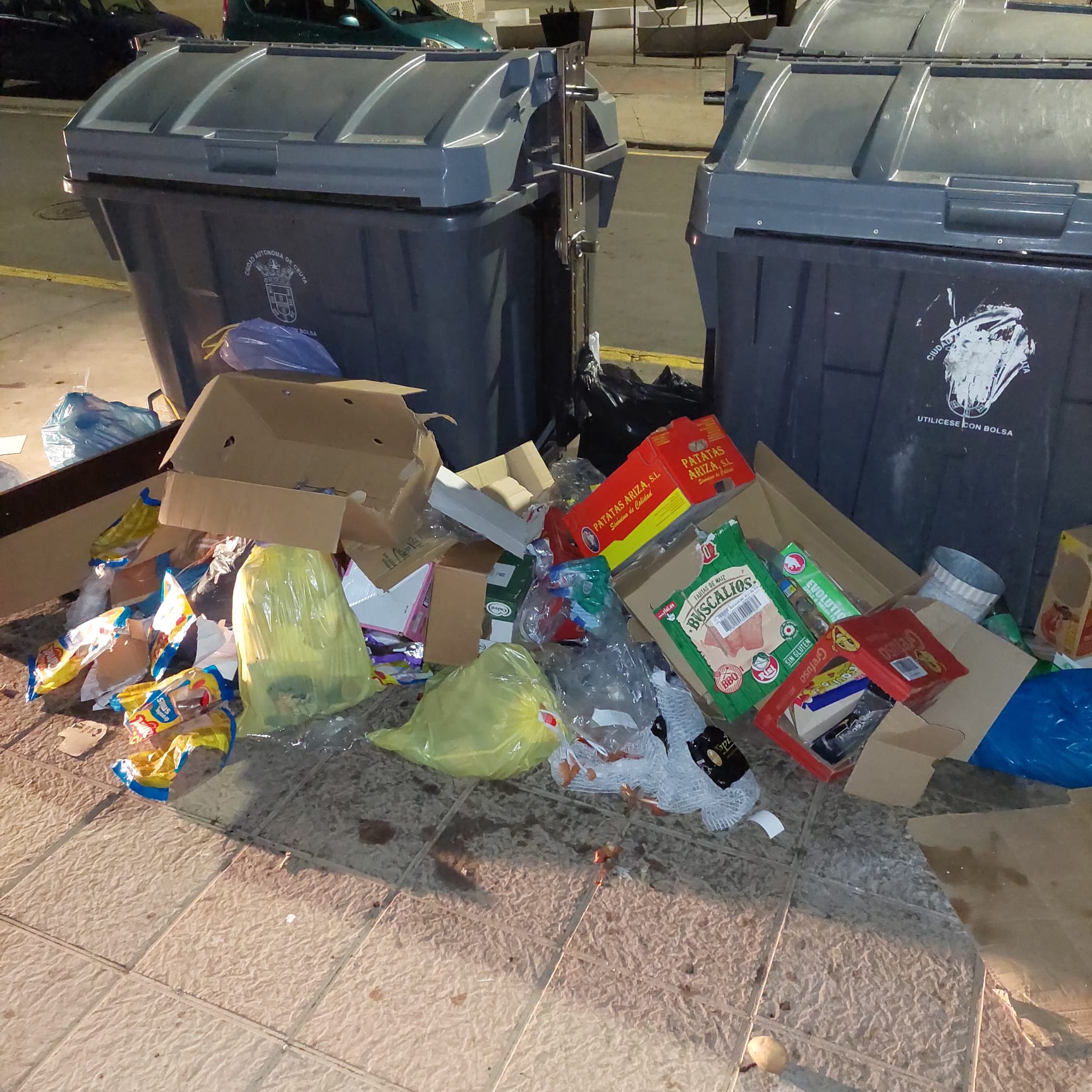 El sindicato SITA solicita mayor vigilancia contra el incivismo en los contenedores de basura